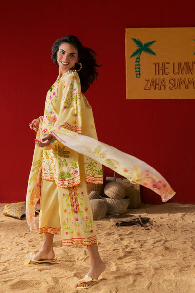 SUNNY SIDE | DUPATTA (ZRW-21978) - ZAHA