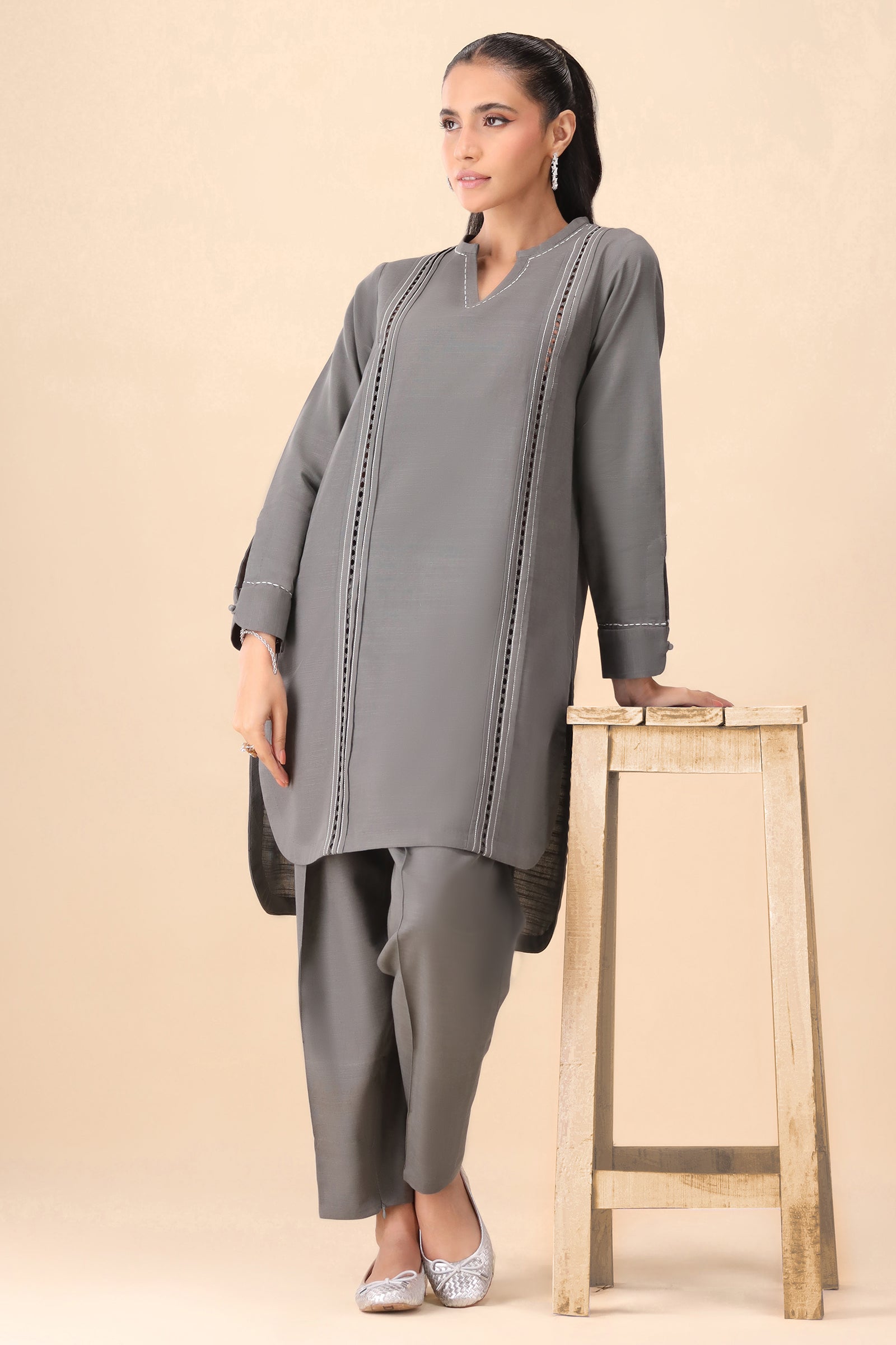 【新品】SISANDI ZAHA CLASSIC midnight black Zaha Unstitched – Page 3 – ZAHA
